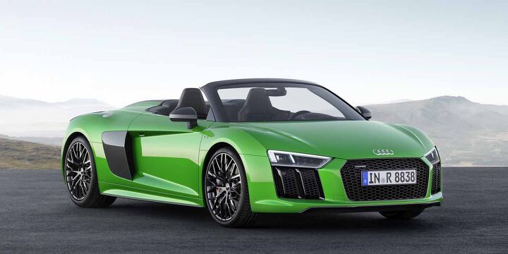 The R8 Spyder V10 Plus is Audi's Most Powerful Convertible Ever