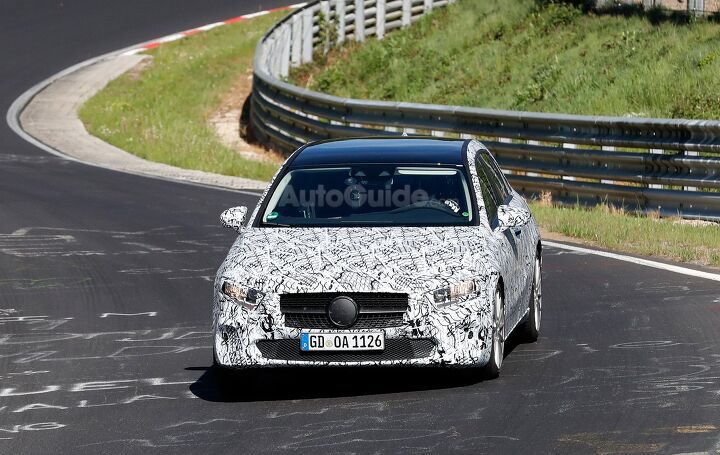 Next-Gen Mercedes A-Class Hits the Nurburgring for Testing