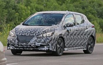 2018 Nissan Leaf Spied Looking Almost Production Ready