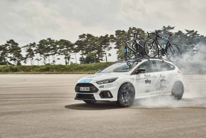 Ford Focus RS Makes For One Cool Tour De France Support Car