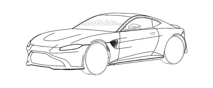 Patent Filing Could Reveal Design for Next Aston Martin Vantage