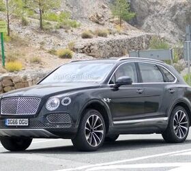 Spy Shots Signal Arrival of Bentley Bentayga Hybrid
