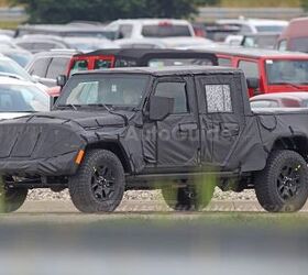 Spy Photos Reveal More About Jeep Wrangler Pickup