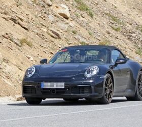 Porsche 992 Convertible Resurfaces for Hot Weather Testing