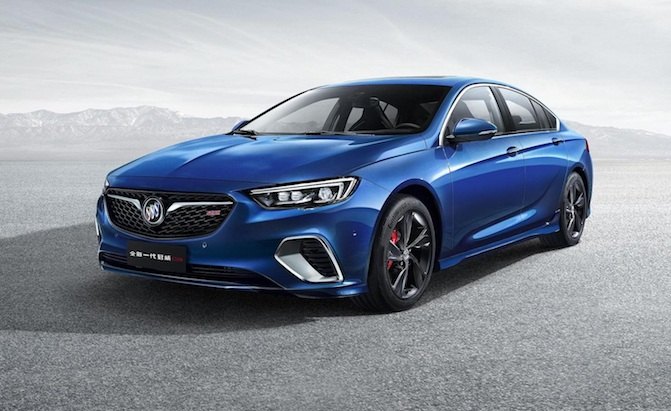 Buick China Releases First Images of 2018 Regal GS