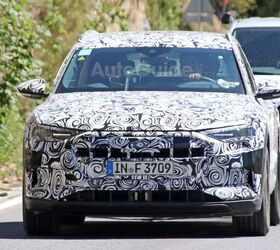 Audi's First All-Electric Crossover Spied Testing on Public Roads