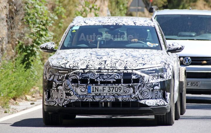 Audi's First All-Electric Crossover Spied Testing on Public Roads