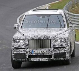 Rolls-Royce SUV Spied Testing in an Unlikely Place