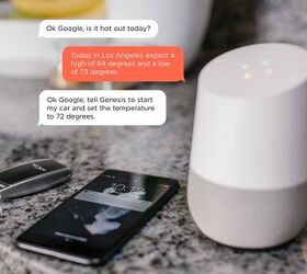 Genesis' Google Assistant App Can Send Voice Commands to Your Car