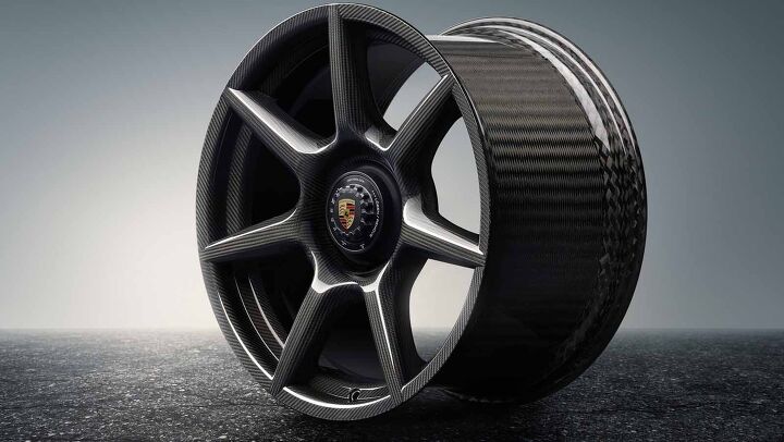 These Carbon Fiber Porsche Wheels Cost $18K