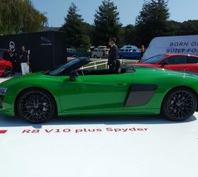 Audi R8 V10 Plus Spyder Stuns in Unique Shade of Green
