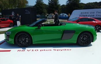 Audi R8 V10 Plus Spyder Stuns in Unique Shade of Green