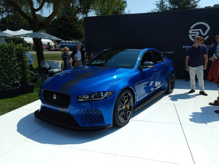 Limited-Run Jaguar XE SV Project 8 Fits Right in at Pebble Beach