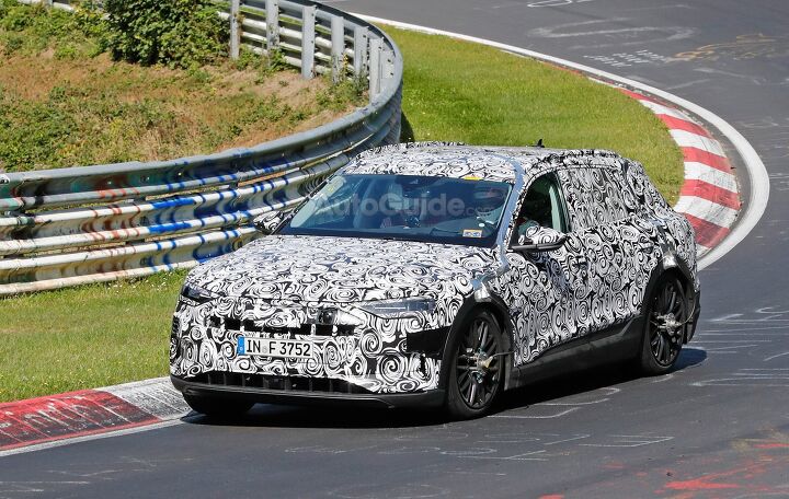 Audi Takes Its EV Crossover to the Nurburgring for Testing