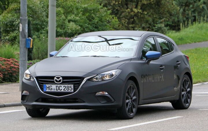 Mazda Spied Testing Its New Fancy Compression Ignition Engine