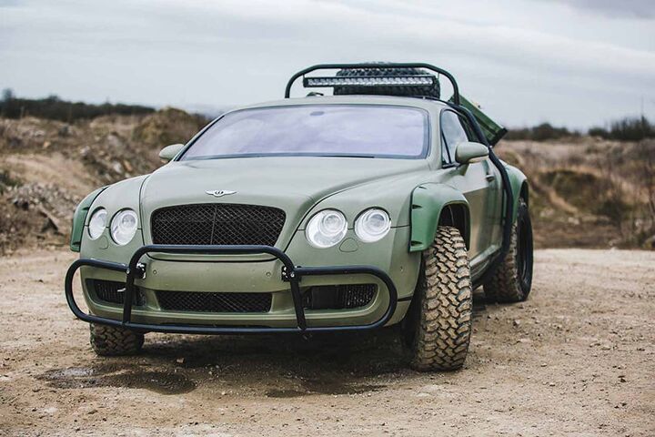 This Amazing Dakar Inspired Rally Bentley Could Be Yours