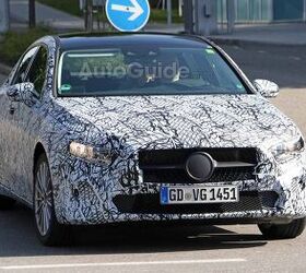 Mercedes-Benz A-Class Sedan for North America Spied