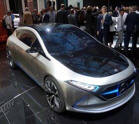 Mercedes Concept Previews All-Electric Compact With 250-Mile Range