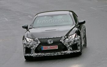 Lexus Spied Testing Hotter RC F Model on the Nurburgring