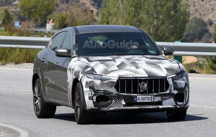 Maserati Spied Testing Twin-Turbo V8 SUV