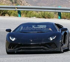 Hotter Lamborghini Aventador Spied Testing Again