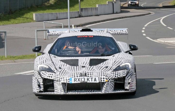 What's McLaren up to With This Mystery 650S-based Prototype?
