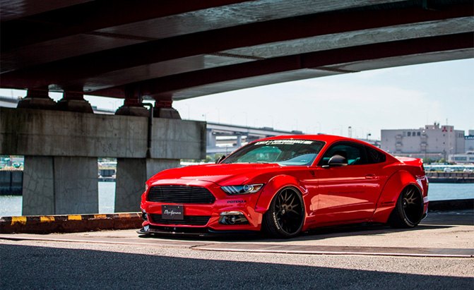 Liked or Loathed, the Liberty Walk Ford Mustang is Here