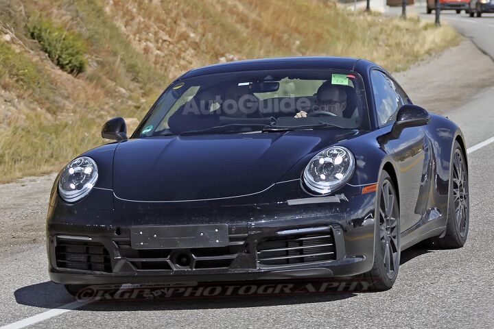 Next Porsche 911 Spied Testing High-Tech Interior