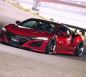 Liberty Walk Unveils a More Modest Acura NSX Body Kit