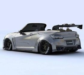 Liberty Walk Transformed a Subcompact Convertible to a Nissan GT-R