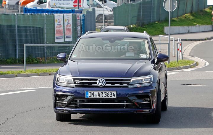 Spied: New Volkswagen Tiguan R... Or is It an Audi RS Q3?