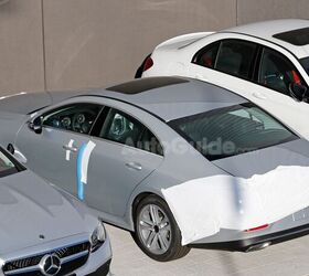 Mercedes-Benz CLS Spied Nearly Free of Camouflage