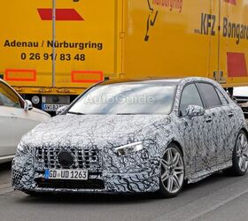 2019 Mercedes-AMG A45 Spied Looking Like a Proper Hot Hatch