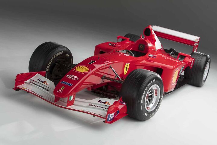 Michael Schumacher's Ferrari F2001 to Fetch Over $4M at Auction
