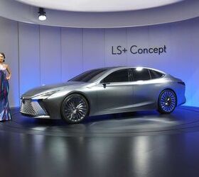 Lexus LS+ Concept Brings Big Tech to Tokyo Motor Show