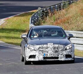Mercedes-AMG C63 Coupe Spied Testing a Facelift at the Nurburgring
