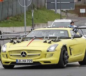 What Is Going on With This Electric Mercedes SLS AMG?