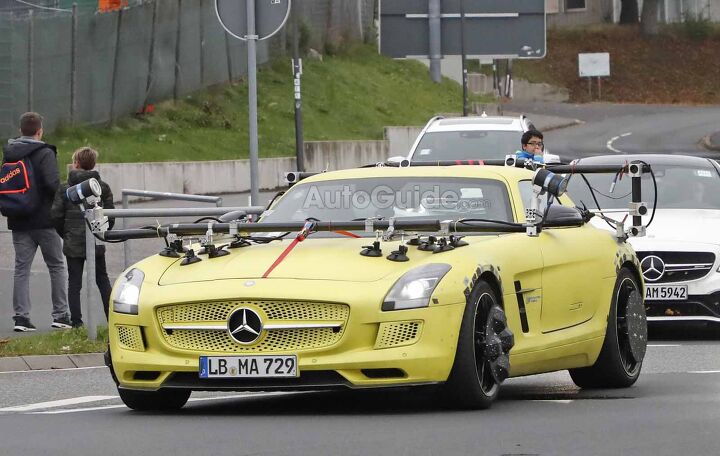 What Is Going on With This Electric Mercedes SLS AMG?