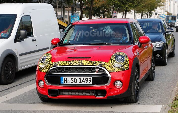 MINI Cooper Four-Door Refresh Spied Testing With Minimal Camouflage