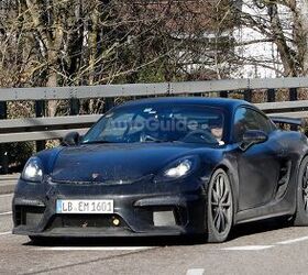 Spy Photographers Catch Porsche 718 Cayman GT4 Testing