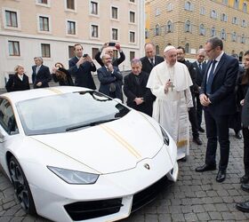 Pope Francis Got a Lamborghini Huracan… Seriously