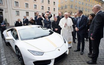 The Pope's Lamborghini is Crossing the Auction Block in Monaco