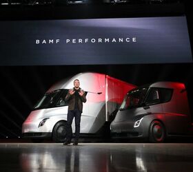 Tesla Semi Debuts With 500 Miles of Range, 80,000 Lb Towing Capacity