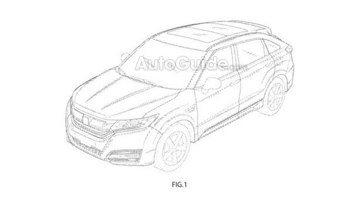 Mysterious Honda Crossover Appears in Design Patent