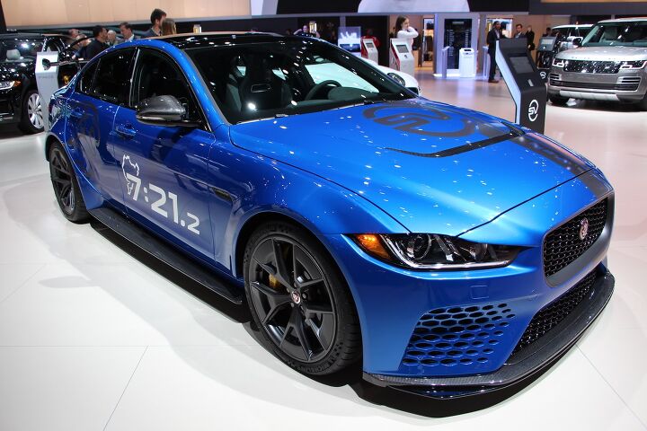 Jaguar's Hot Sedan Has Set a Nurburgring Record*