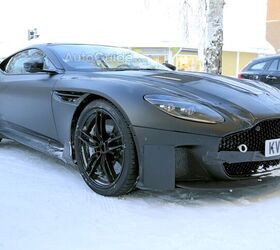 Spy Shots Get up Close and Personal With New Aston Martin Vanquish