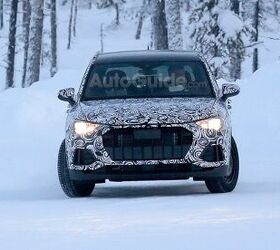 Audi Q3 Spied Taking to the Snow for Winter Testing