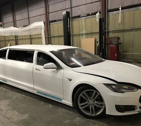 Get Yourself an Almost Completed Tesla Model S Limo for the Holidays
