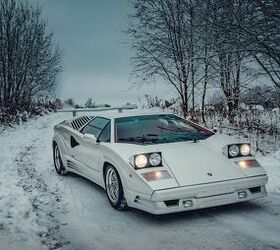 Ring in the New Year With a 1991 Lamborghini Countach 25th Anniversary