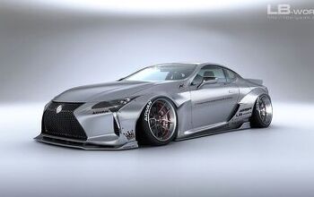 Lexus LC500 Left Lookin' Extra Wide After Liberty Walk Treatment